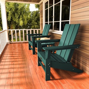 Adirondack ghế quá khổ ngoài trời hố lửa Ghế Thời tiết kháng-màu xanh lá cây - Product Image 6