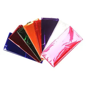 उपहार लपेटने के लिए थोक पारदर्शी कागज रंगीन प्लास्टिक सिलोफ़न पेपर वॉटरप्रूफ सिलोफ़न रोल