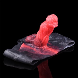 SHAZ Silicone Strap on Hollow Penis Pant Alien Penis Sheath Monster <b>Dildo</b> Harness Sex Toys - Product Image 5
