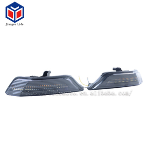 Khói Ống Kính <span class=keywords><strong>LED</strong></span> Phía Trước Lần Lượt Tín Hiệu Ánh Sáng Với Đèn <span class=keywords><strong>Flash</strong></span> Nước Cho Ford Mustang 2015 2016 2017 - Product Image 3