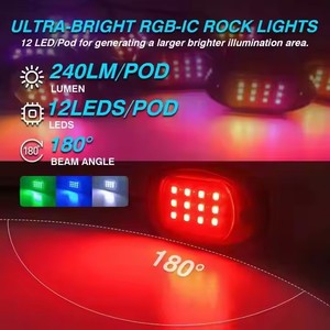 Hot bán xe đêm lái xe bầu không khí Đèn năng động phanh & bật tín hiệu đèn xe máy không thấm nước dẫn hệ thống chiếu sáng - Product Image 5