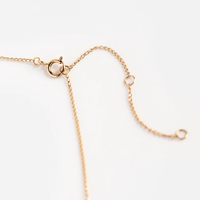 Personnalisé Jade opale Jaune Quartz véritable 925 Sterling argent Plaqué Or Joy Acrostic Collier pour femmes bijoux