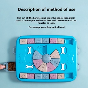 Meistverkauftes Umweltfreundliches Multifunktionales Plastik-Hundefütterungsgerät Neues Grenzüberschreitendes Interaktives Bewegungs-Lernspielzeug für Haustiere - Product Image 3