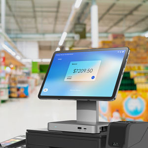 Tableta POS Todo en Uno de 12 Pulgadas con NFC Frontal para Hostelería, 4G LTE, Android, Base Giratoria, Sistema POS NFC para Comercio Minorista - Product Image 6