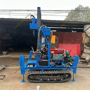 100M 200M Mobiele Perforadora De Pozo De Agua Mini Artesische Waterput <span class=keywords><strong>Crawler</strong></span> Waterput Booreiland Kleine Boorinstallatie Machine - Product Image 4