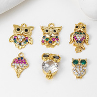 Collier ZUOLA en laiton écologique plaqué or véritable 18 carats avec pendentif animal créatif et zircone 5A – Accessoire de mode
