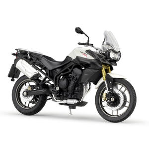 Modèle de <span class=keywords><strong>moto</strong></span> en alliage moulé sous pression Welly <span class=keywords><strong>TRIUMPH</strong></span> Tiger 800 1:18 - Product Image 1