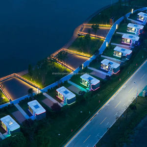 Cabine en acier Luban, maison préfabriquée en conteneur, maison capsule confortable et durable, hôtel en conteneur extérieur - Product Image 4