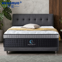 Matelas de luxe pour lit simple, qualité hôtelière 5 étoiles, ressorts ensachés individuellement, latex, Colchones, mobilier de chambre convertible