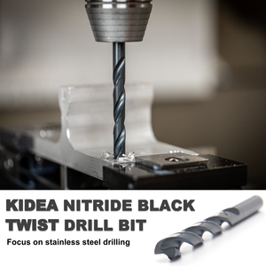 ดอกสว่านโคบอลต์ HSS เคลือบไทเทเนียม KIDEA M35 สำหรับ<span class=keywords><strong>เจาะ</strong></span><span class=keywords><strong>เหล็ก</strong></span>กล้าไร้สนิม (บรรจุภัณฑ์และขนาดปรับแต่งได้) - Product Image 5