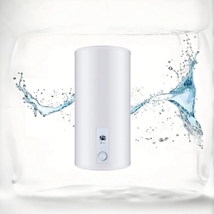 <span class=keywords><strong>Chauffe</strong></span>-<span class=keywords><strong>eau</strong></span> électrique mural vertical à réservoir interne en acier inoxydable de 50 L à chauffage rapide pour usage domestique et hôtelier - Product Image 2