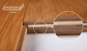 Suelo horizontal de bambú carbonizado para cubierta versátil impermeable para uso en el hogar/oficina/apartamento Pedido de muestra Bienvenido - Product Image 2