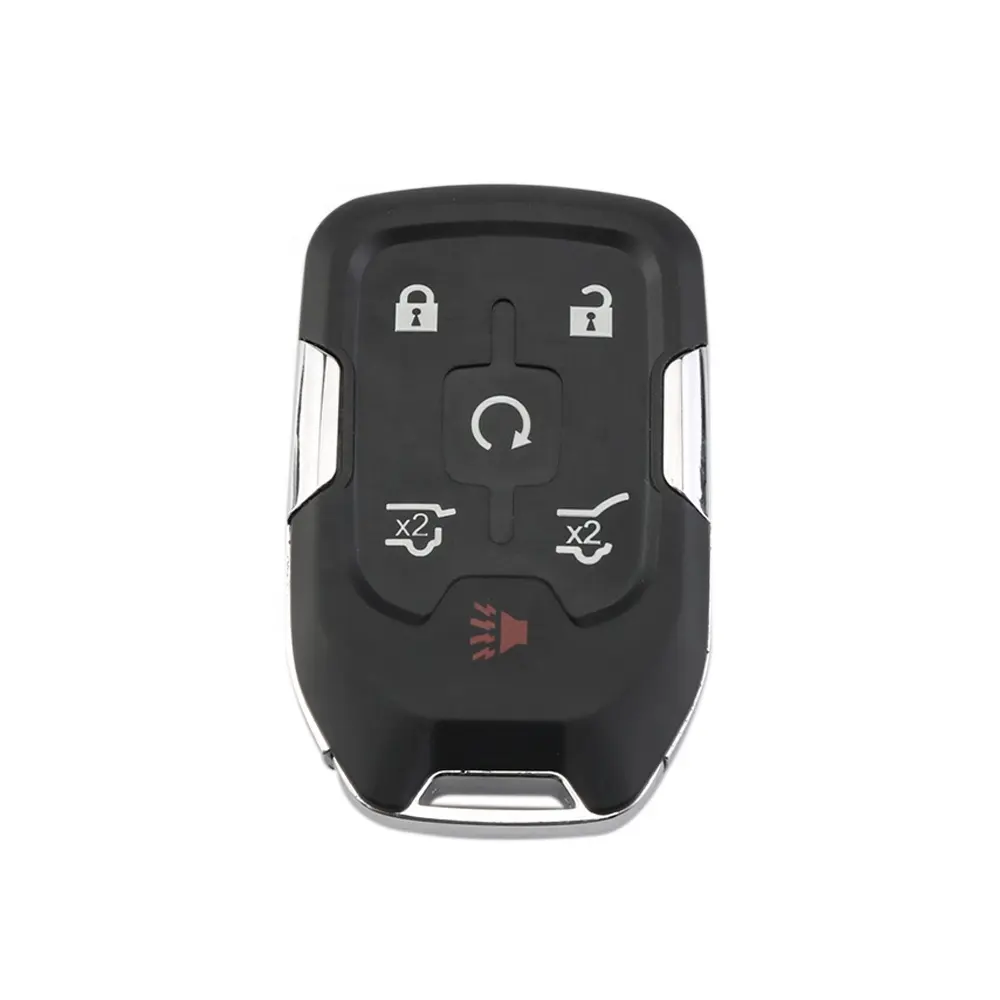 Keyless 6 Button Remote Control Car Key Shell Housing Cover Fob For GMC Yukon Chevrolet Suburban Tahoe