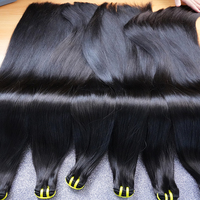 Rambut Manusia Rusia Mentah Dalam Bundel, Belum Diproses, Grosir, 100% Rusia, Rambut Virgin Mentah dengan Kutikula Tersusun Rapi, Vendor Ekstensi Rambut