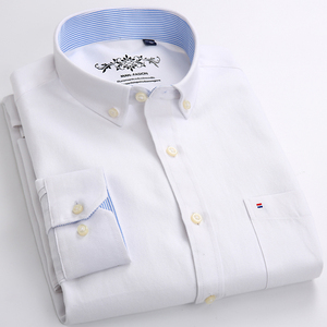 <span class=keywords><strong>Camicia</strong></span> Formale da Uomo ODM di Alta Qualità in Cotone <span class=keywords><strong>Oxford</strong></span>, Manica Lunga, Morbida, <span class=keywords><strong>Slim</strong></span> <span class=keywords><strong>Fit</strong></span>, per Business - Product Image 2