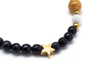 Bracciale nuove donne sistema solare <span class=keywords><strong>universo</strong></span> galassia gli otto pianeti Guardian Star braccialetto di perle di pietra naturale - Product Image 5