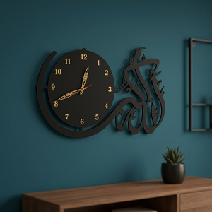 <b>Modern</b> Metal <b>Wall</b> <b>Clock</b> With Abstract Dragon Design Quartz Analog Silent Hanging <b>Clock</b> For Living Room Decor - Product Image 3
