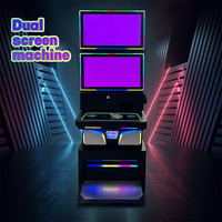 MAKER Nouvelle Arrivée Machine d'Arcade Multijeu Double Écran 27 Pouces en Métal pour Salle de Jeux
