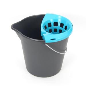 Cubo de agua de plástico PP de gran capacidad portátil de Color azul de alta calidad de fábrica con asa - Product Image 2