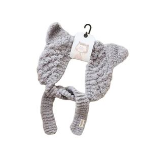 Bufanda <span class=keywords><strong>de</strong></span> punto <span class=keywords><strong>de</strong></span> felpa cálida y económica para mujer, estilo ruso, en negro, rosa y rojo vino, a la moda, venta al por mayor, gorro. - Product Image 1