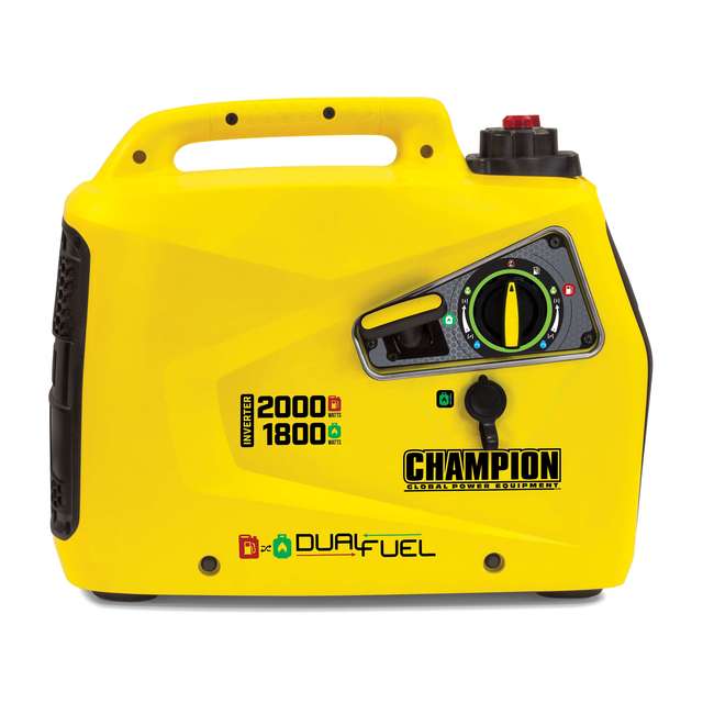 Champion Mini 2000w Gasoline LPG Inverter Generator Portable Silent Generator for Camping