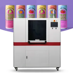 Mesin cetak silinder Uv bundar 360 Printer UV untuk botol Mug cangkir pena botol