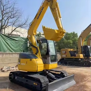 Vente à chaud dans le monde 7.8 tonnes Komatsu PC78US japonais d'occasion mini pelle hydraulique sur chenilles prix séduisant en vente - Product Image 1