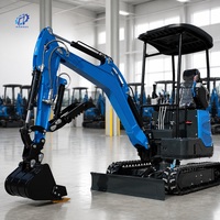Mesin Penggali Crawler 1.8 Ton 2 Ton 3.5 Ton Mini Excavator Compact Excavator Micro Digger Harga Dealer EPA EURO 5 CE Pertanian