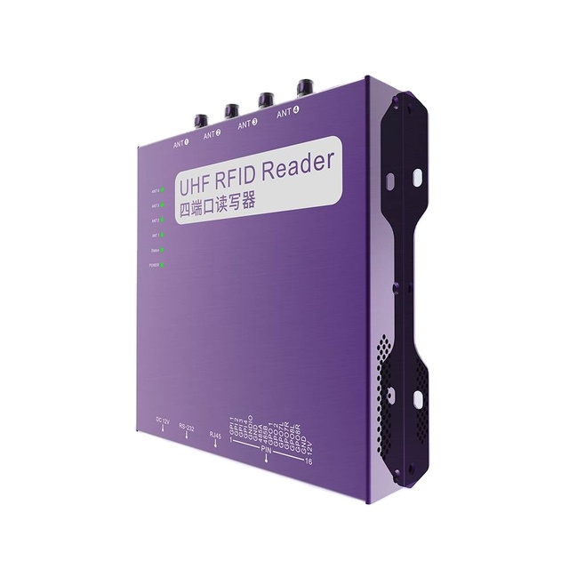 Impinj Indy R2000 860 960mhz 8 4 Port Reader Rugged Long Distance Fixed UHF Rfid Reader