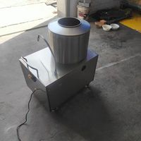 Energiebesparende roestvrijstalen aardappelwasser en -schiller voor gecombineerd schillen van aardappel, cassave en zoete aardappel