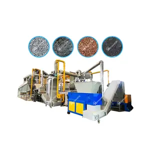 Lithium Ion Batterij Recycling Lijn Schroot Afval Lithium Batterij Shredder Recycling Fabriek Machine