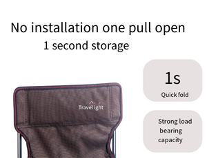 <span class=keywords><strong>Maleta</strong></span> ligera multifunción plegable al aire libre senderismo portátil familia Picnic plegable Camping huevo rollo mesa y silla conjunto - Product Image 2