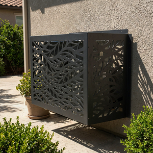 ผู้รับเหมา HVAC ยี่ห้อ YOD ตัดด้วยเลเซอร์ CNC <span class=keywords><strong>ไฟล์</strong></span> DXF <span class=keywords><strong>PDF</strong></span> สำหรับตู้แอร์ทันสมัย 18K BTU <span class=keywords><strong>ดาวน์โหลด</strong></span>แบบดิจิทัล ลายแบบกำหนดเอง ออกแบบกลางแจ้งอย่างแม่นยำ - Product Image 3