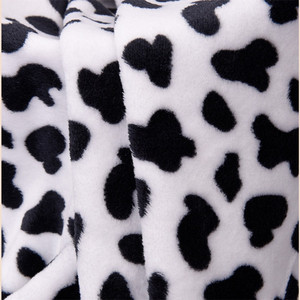 Hai Mặt Dệt Kim 100% Polyester Flannel In Sữa <span class=keywords><strong>Leopard</strong></span> In Mềm Mại & Ấm Áp Vải - Product Image 4