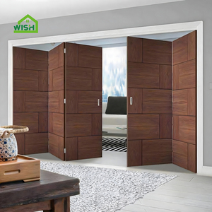 <span class=keywords><strong>Porta</strong></span> Pieghevole Manuale Moderna a Fisarmonica, <span class=keywords><strong>Porta</strong></span> <span class=keywords><strong>Scorrevole</strong></span> Interna in Legno Composito per Uso Residenziale e Commerciale, Finitura di Alta Qualità - Product Image 3