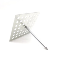 Ancre de fixation pour isolation en laine de roche, fixation pour isolation murale extérieure, clous de type fixation pour isolation, goujon de fixation pour isolation