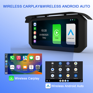 6,25 Zoll IP67 Wasserdichter Motorrad-<span class=keywords><strong>GPS</strong></span>-Navigator mit kabellosem CarPlay und Android Auto Touchscreen-Display Modell CS92A - Product Image 3
