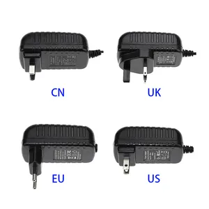 12V AC adaptör güç adaptörü Ktec 12V 1A 9V 2 DC fiş 2 yıl beyaz veya siyah veya özelleştirilmiş abd CN İngiltere ab AU KC fiş CN;GUA