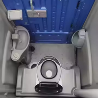 Toilettes préfabriquées de haute qualité, WC en plastique préfabriqué durable, toilettes portables, toilettes publiques pour l'extérieur