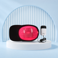 Gorro de Terapia de Luz Roja LLLT de 650nm Inalámbrico con 272 Diodos Láser para el Crecimiento del Cabello y Recuperación del Cuero Cabelludo Completo