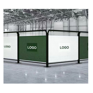 Đục lỗ tấm lưới an toàn dây xây dựng rào cản bảo vệ kho hội thảo tách hàng rào cho công nhân kim loại moq - Product Image 6