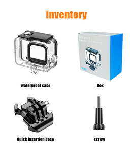 Coque étanche 60M pour GoPro Hero 13 12 11 10 Housse noire pour boîtier de plongée sous-marine Go Pro <span class=keywords><strong>Action</strong></span> Camera Accessoires de protection - Product Image 6