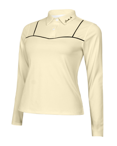 Handee Women's Navy Blue Short Sleeve Cotton <b>Polo</b> <b>Shirt</b> Solid Color Casual Style Breathable Woven Fabric Regular Fit - Product Image 4