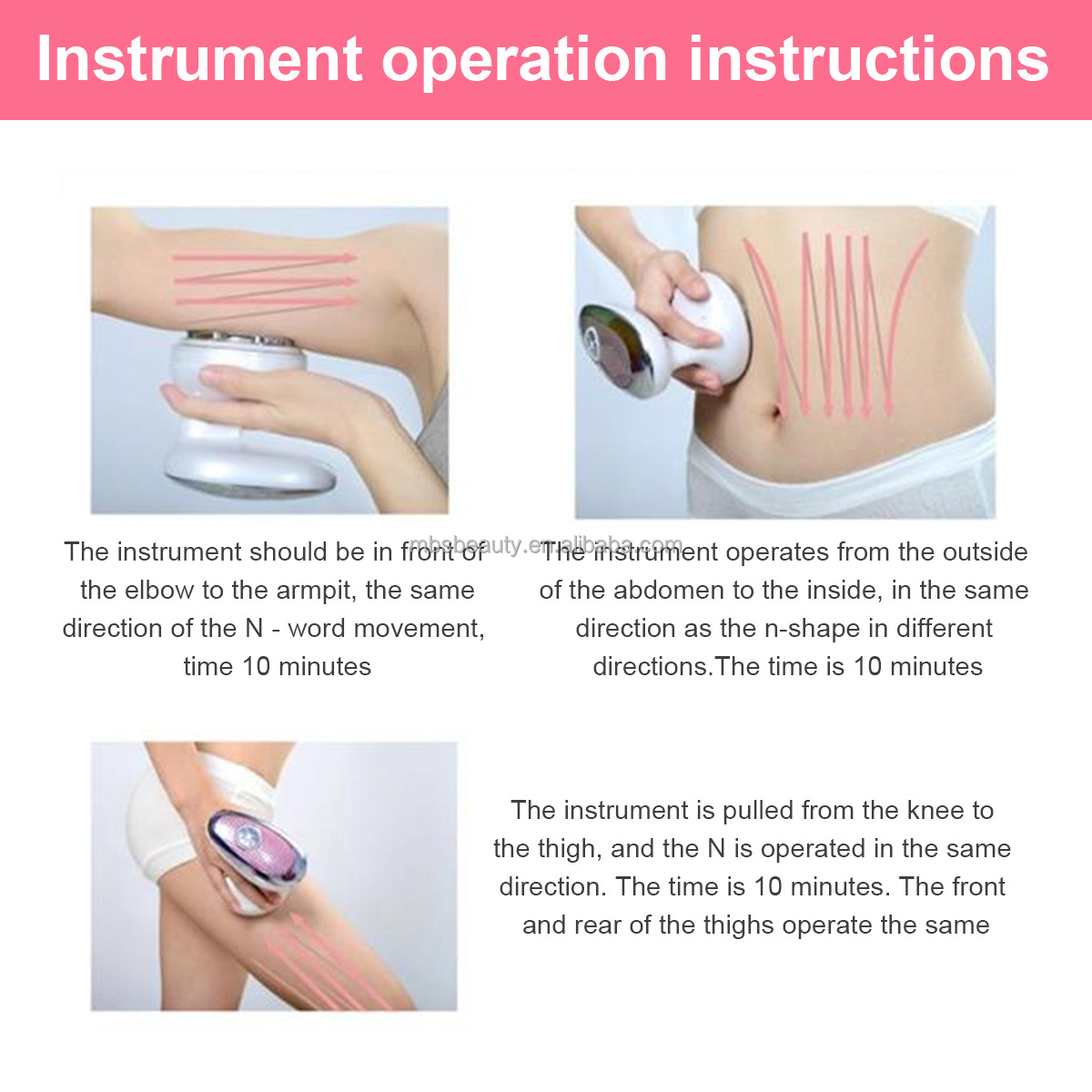 Ultrasound Hand Held Rf Fat Burning Machine Home Use Slimming Itembeauty Skin Beauty Salon Equipment