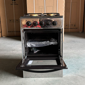 Household 4 Burner <strong>Gas</strong> Electric Stove Freestand Rang Oven <strong>Gas</strong> Cooker Stainless Steel <strong>Gas</strong> Range Commercial <strong>Ignition</strong> Range - Product Image 4