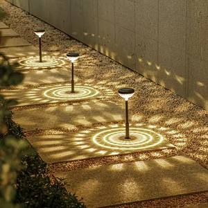 New Design <b>Garden</b> Lighting Outdoor Bollard <b>Light</b> Waterproof Pathway Decoration Led <b>Solar</b> <b>Garden</b> Lawn Lamp - Product Image 2