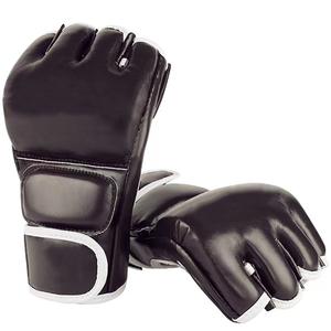 Gants <span class=keywords><strong>de</strong></span> MMA et <span class=keywords><strong>de</strong></span> boxe pour adultes et enfants Conception <span class=keywords><strong>de</strong></span> doigt semi-ouverte pour l'entraînement et le Muay Thai Sparring Work Mitts Bag Protective Gear - Product Image 1