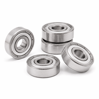 Rodamientos de Bolas de Ranura Profunda de Acero Inoxidable SR6 Open ZZ 2RS, Alta Velocidad y Bajo Ruido