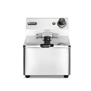 Friggitrice Commerciale HENDI 6L 230V/3300W Serie Cucina 269x430x300mm per Preparazione Rapida ed Efficiente degli Alimenti - Product Image 1