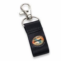 Sangle de lanière en polyester pour sublimation, 1 pouce, impression tubulaire sur tissu pour porte-badge et porte-clés